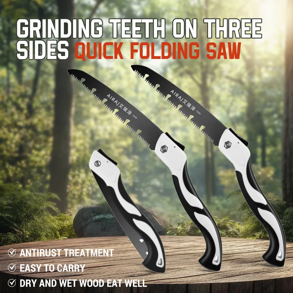 Garden Hand Trowel - Katlanır El Testeresi Çok Fonksiyonlu Açık