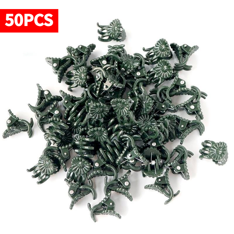 Gardening Tools Green - 50 Adet 5 Tırnaklı Koyu Yeşil