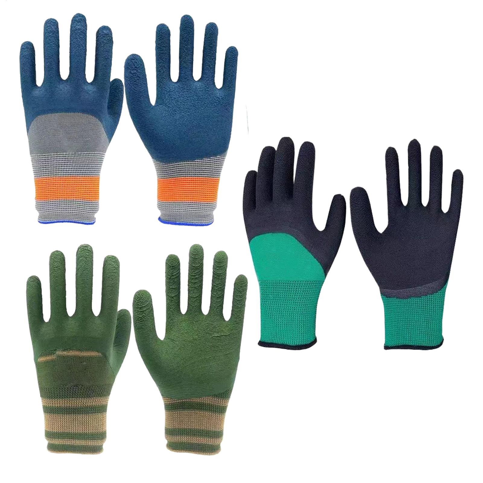 Gardening Tools Gloves - 1 çift bahçe eldiveni kauçuk su