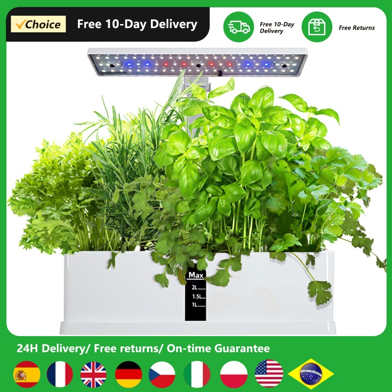 Hydroponic System - 9 Bölmeli Akıllı Hidroponik Yetiştirme Sistemi