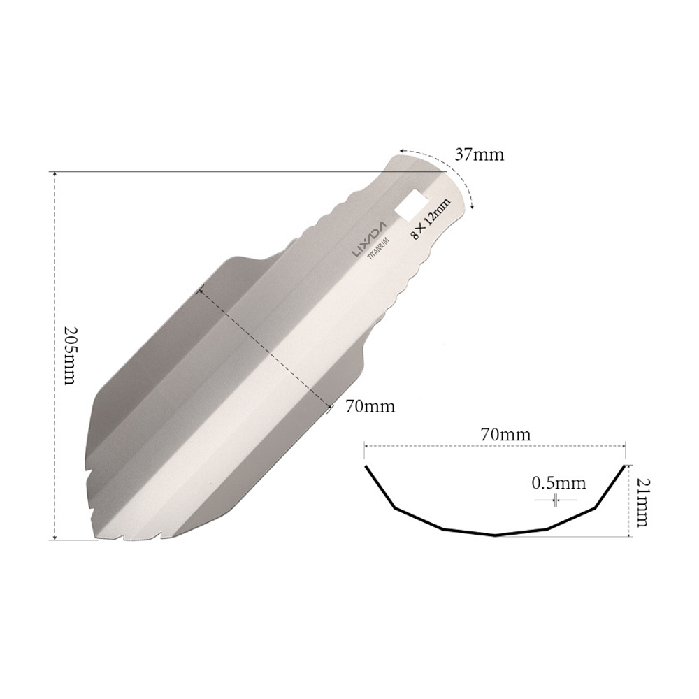 Lixada Titanyum Bahçe El Kürek - Garden Hand Trowel incelemesi ve fiyatı