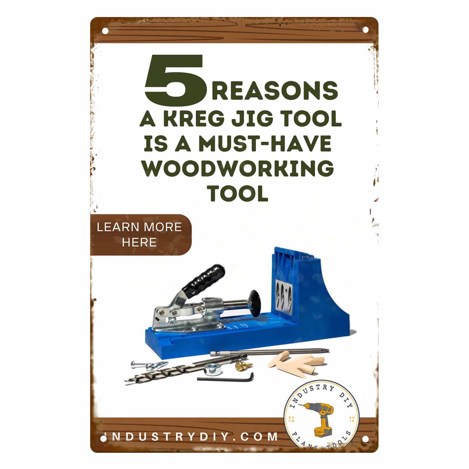 2D DÜZ 1 adet 5 Nedenle Kreg J - Gardening Tools You Must Have incelemesi ve fiyatı