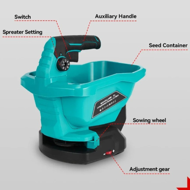 6 Vites Otomatik Gübre Serpme  - Grass Seed Spreader incelemesi ve fiyatı