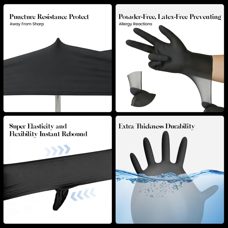 Çocuklar için Siyah Nitril Tek - Gardening Tools Gloves incelemesi ve fiyatı