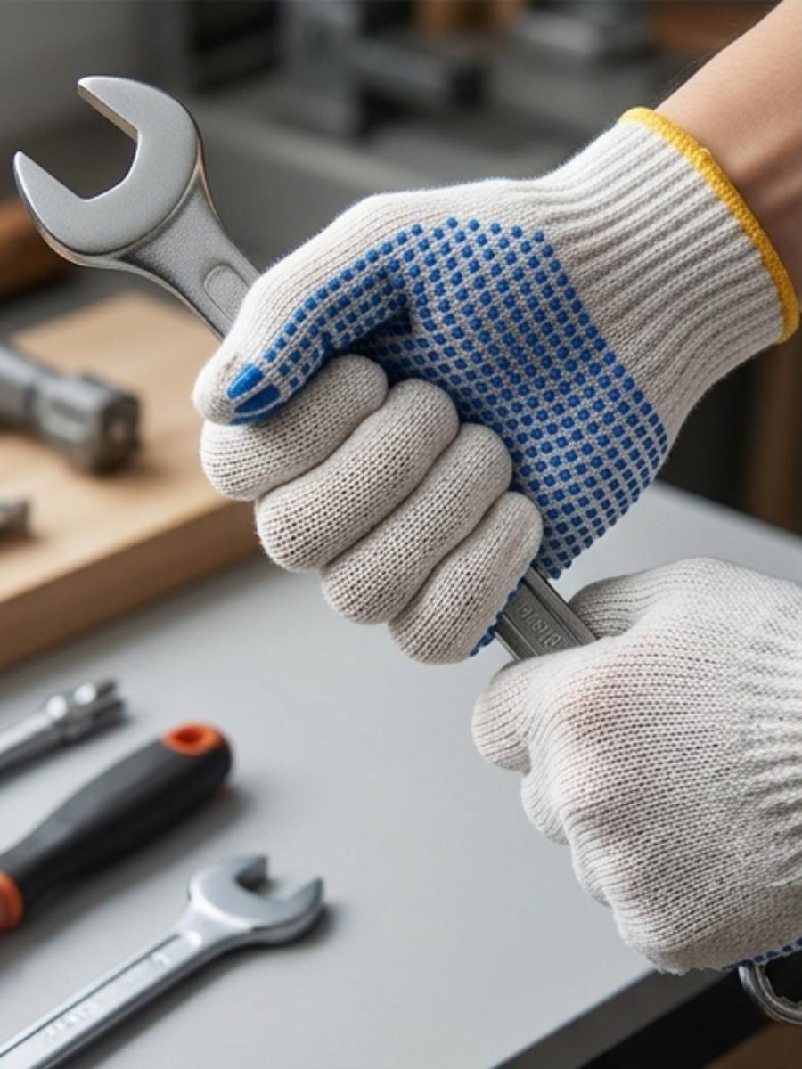 1/10 çift pamuklu iş eldivenle - Gardening Tools Gloves incelemesi ve fiyatı