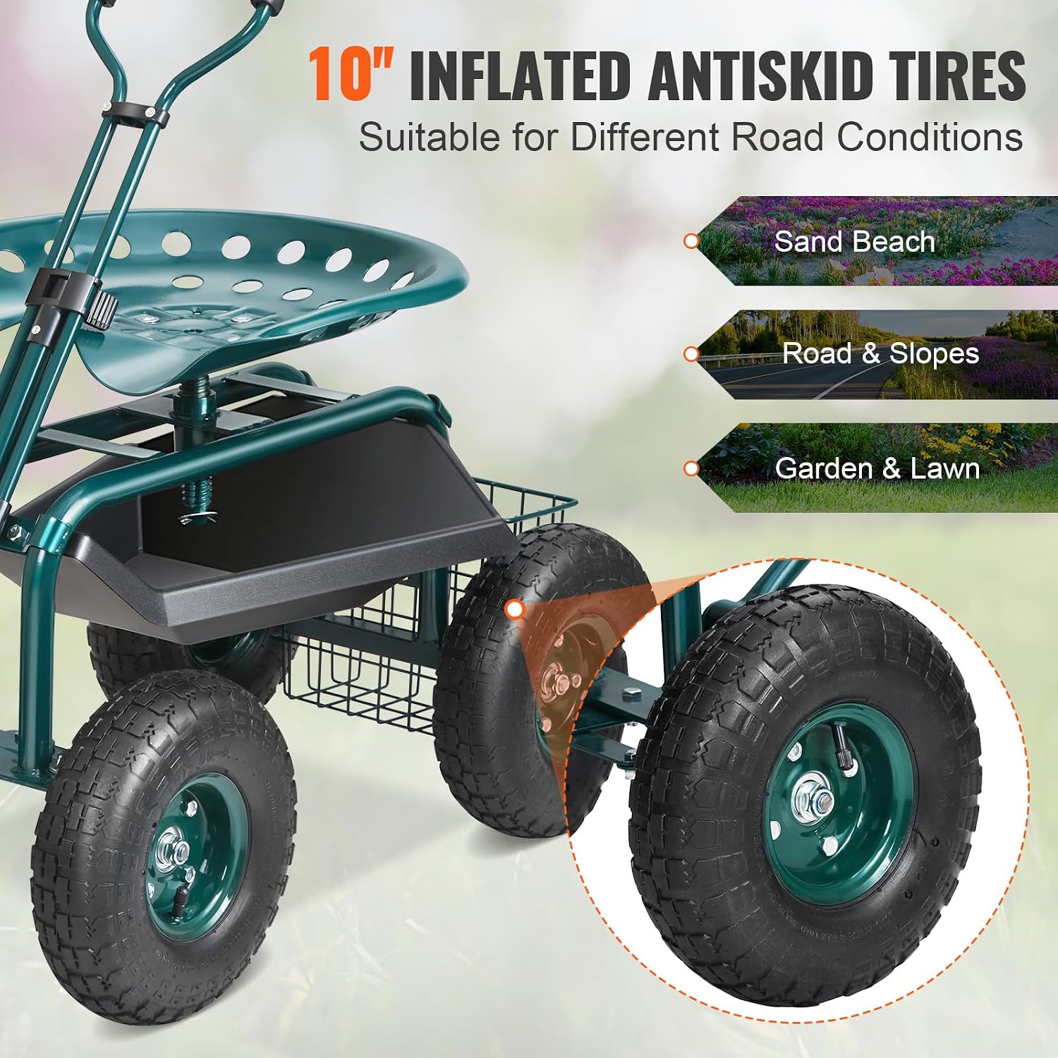 Tekerlekli Bahçe Arabası Çalış - Gardening Tools Green incelemesi ve fiyatı