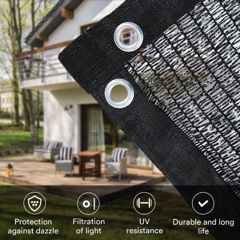 2-15 m Siyah Güneşlik Net Güne - Garden Netting Cover incelemesi ve fiyatı
